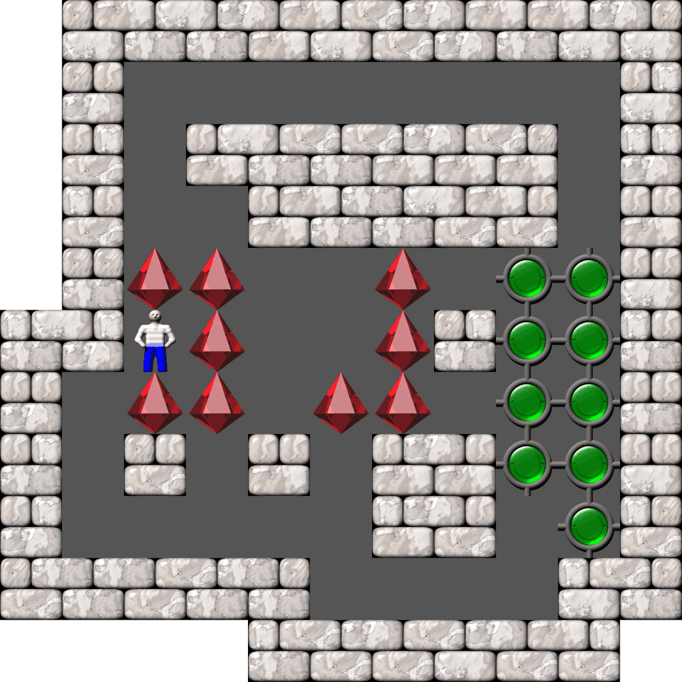 Sokoban Mass Remodel level 2177